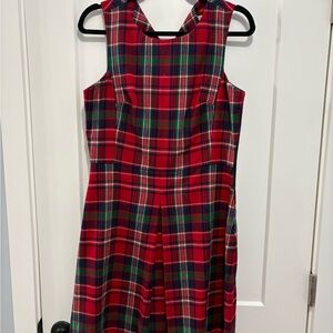 Vineyard Vines Red Plaid Dress